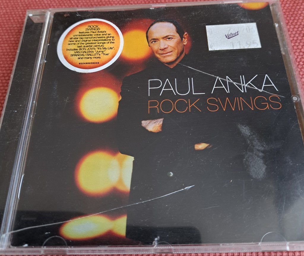 Paul Anka, Rock Swings, Ophalen of Verzenden, Zo goed als nieuw, Overige genres, Album
