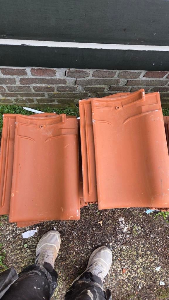 Gebruikte dakpannen van steen/klei, Gebruikt, Steen of Klei, Ophalen of Verzenden, 15 m² of meer