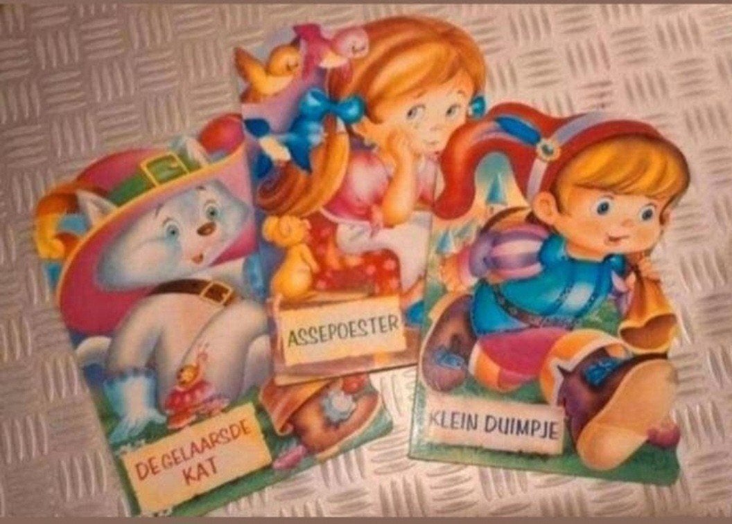 Assepoester, Gelaarsde Kat, Klein Duimpje, Ophalen of Verzenden, Zo goed als nieuw