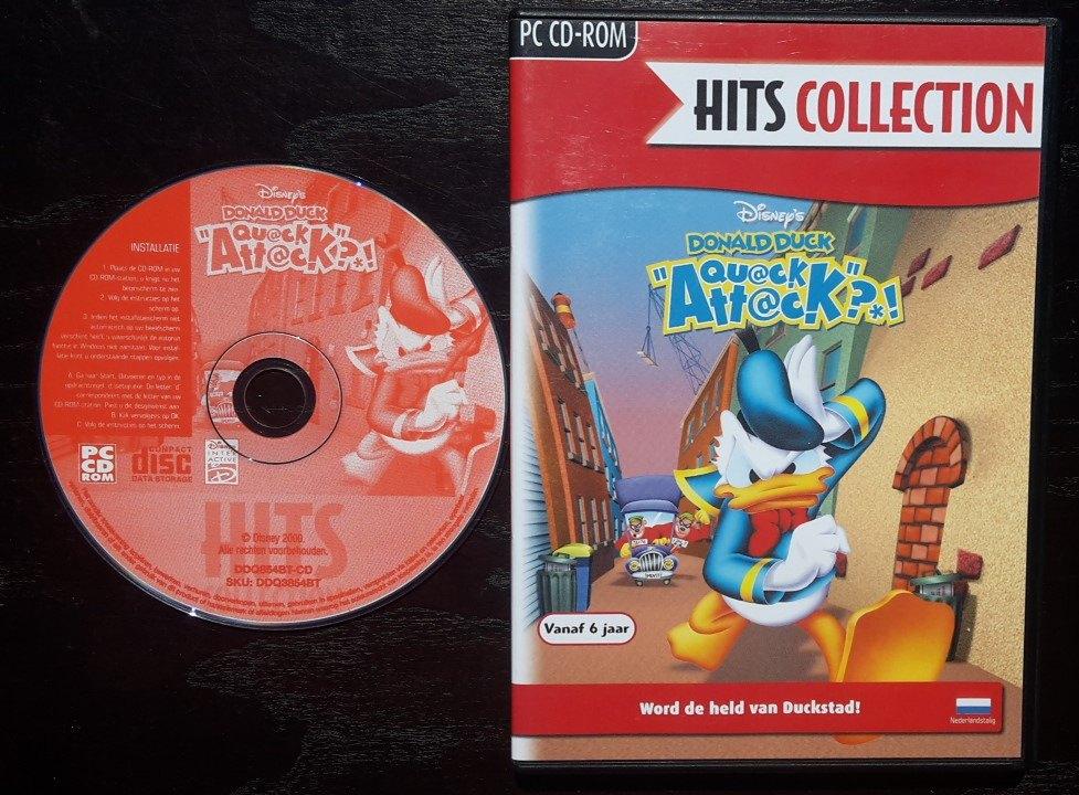 PC Game - Donald Duck Quack Attack - 3D Platform, Spelcomputers en Games, Games | Pc, Zo goed als nieuw, Avontuur en Actie, 1 speler