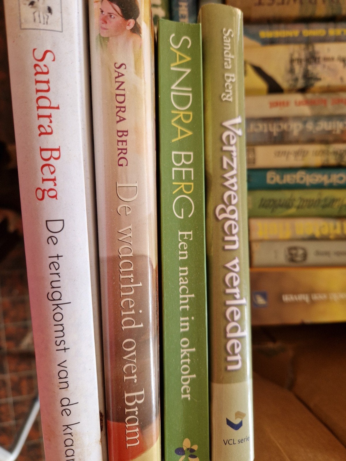 Boeken van Sandra Berg - 4 titels, Ophalen of Verzenden, Gelezen, Sandra Berg