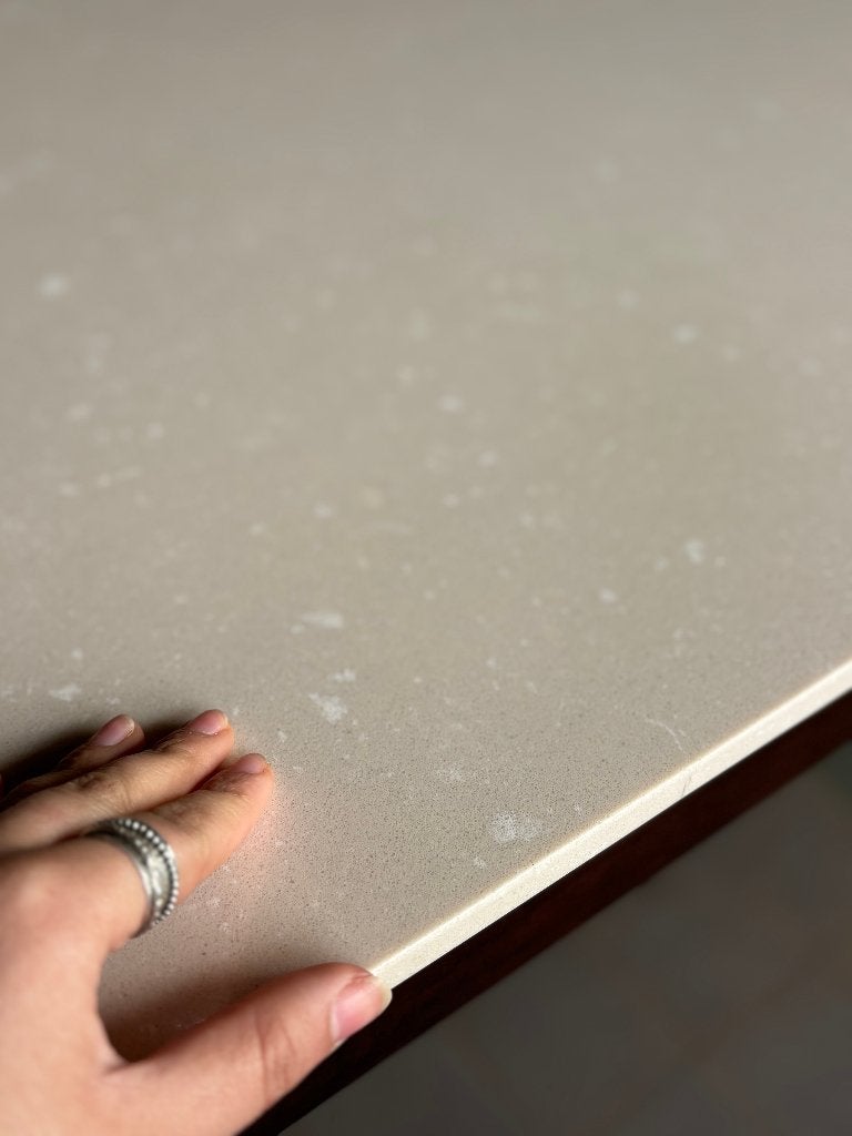MODERNE EETTAFEL MET MARMEREN TOP CS26758, Huis en Inrichting, Tafels | Eettafels, Ophalen, Gebruikt, Overige materialen, 100 tot 150 cm