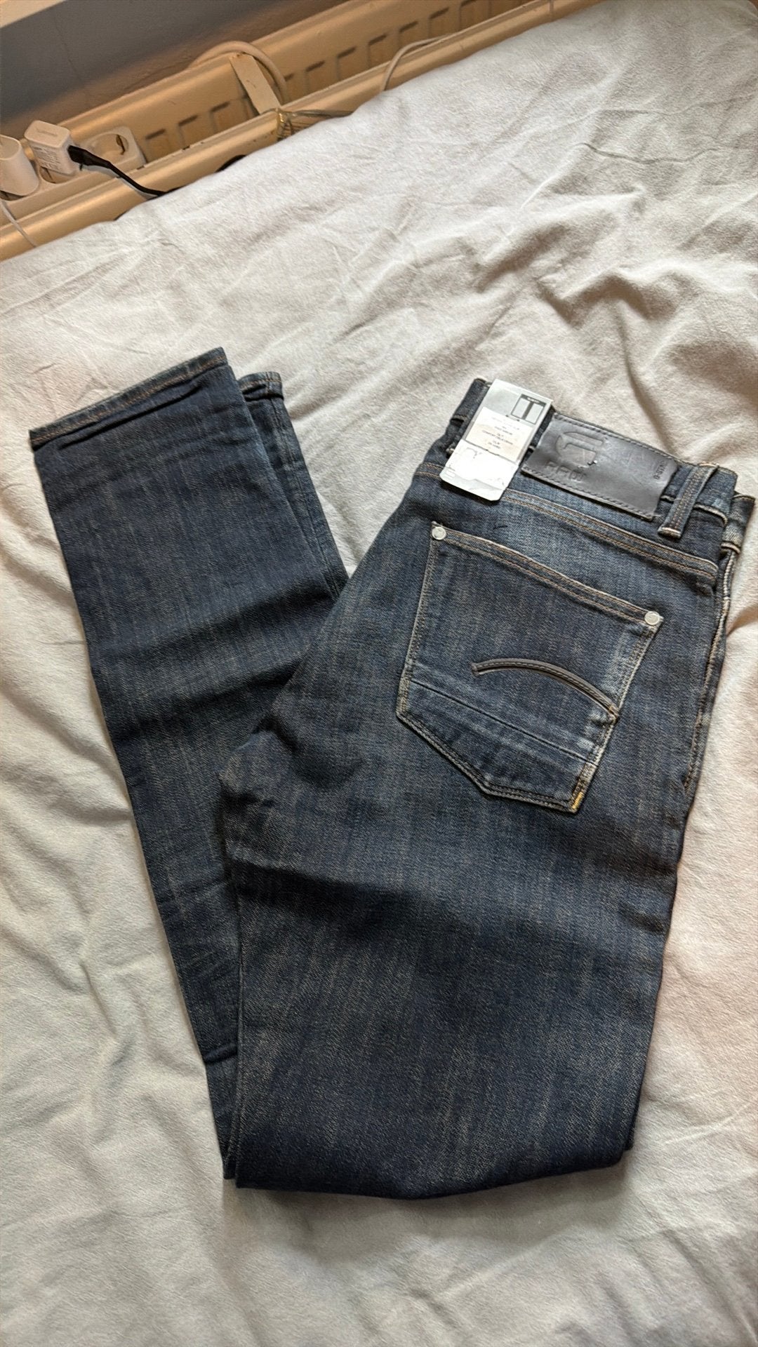 Nieuwe G-Star RAW Defend Super Slim Jeans W34/L34, Ophalen of Verzenden, Nieuw, Blauw, W33 - W34 (confectie 48/50)