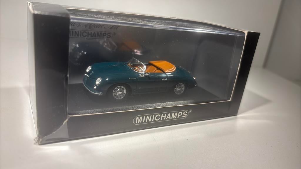 Porsche 356 b minichamps 1.43, Hobby en Vrije tijd, Modelauto's | 1:43, Zo goed als nieuw, Auto, MiniChamps, Ophalen of Verzenden