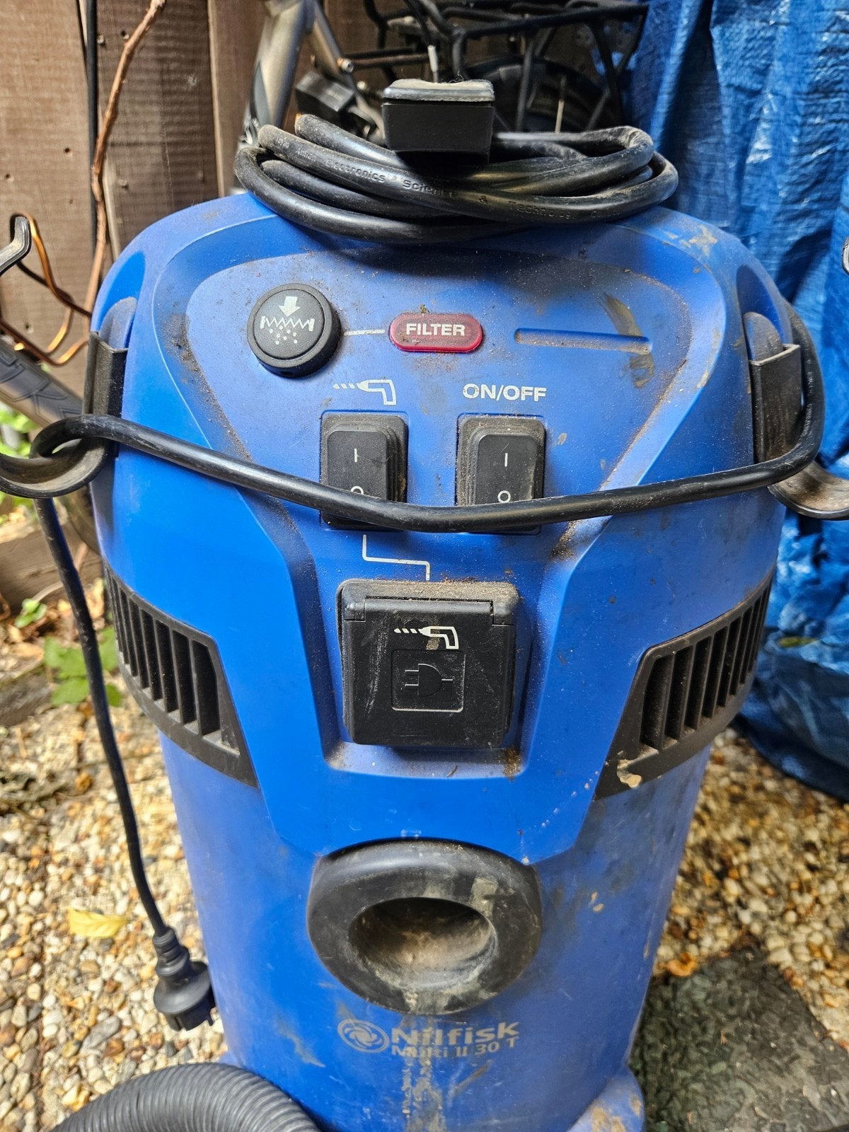 Nilfisk Multi II 30 T Inox VSC EU nat/droog stofzuiger., Ophalen, Gebruikt
