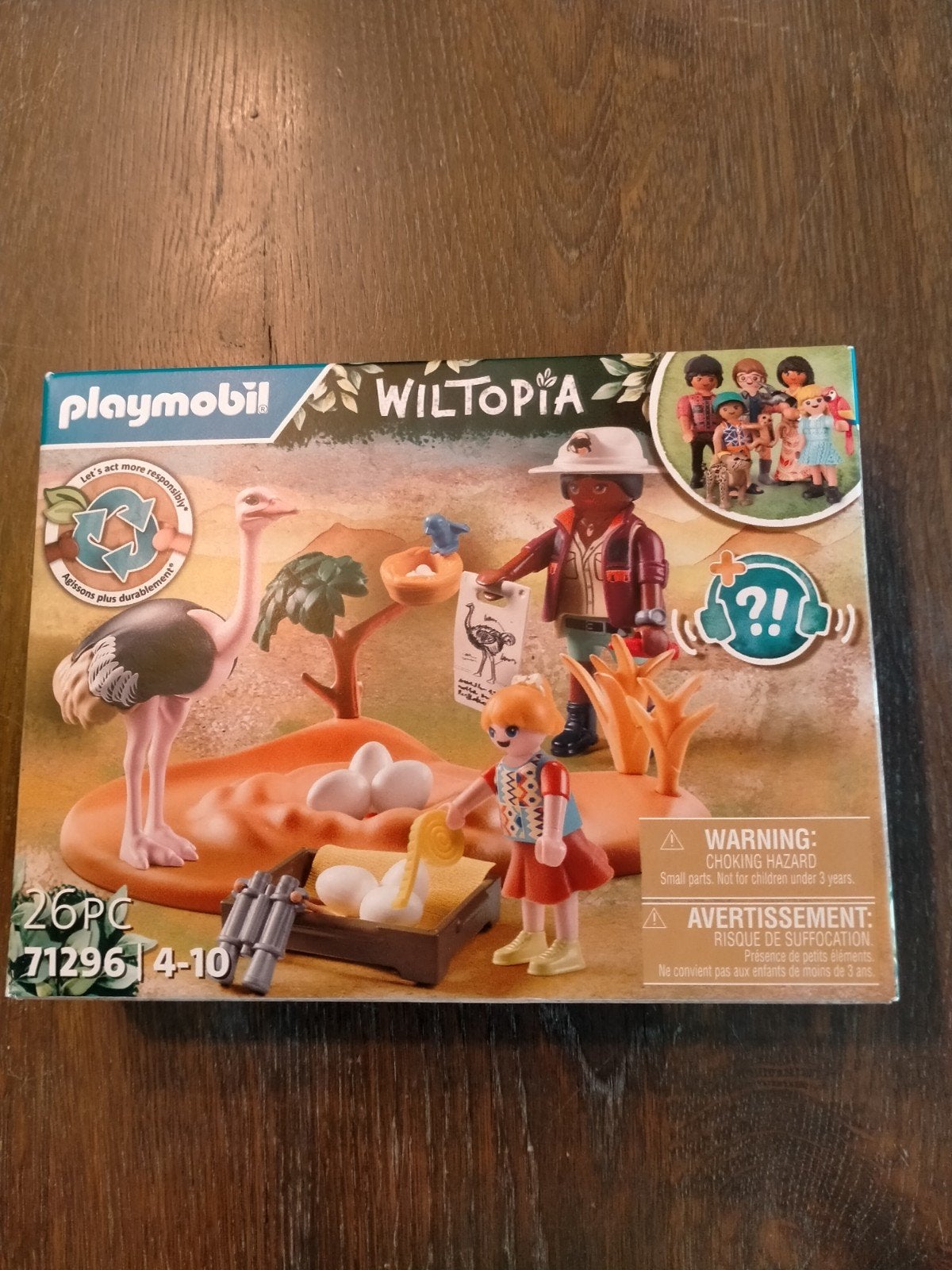 Nieuwe Playmobil Wiltopia set 71296 - Struisvogel, Kinderen en Baby's, Speelgoed | Playmobil, Wild life, Complete set, Overige typen