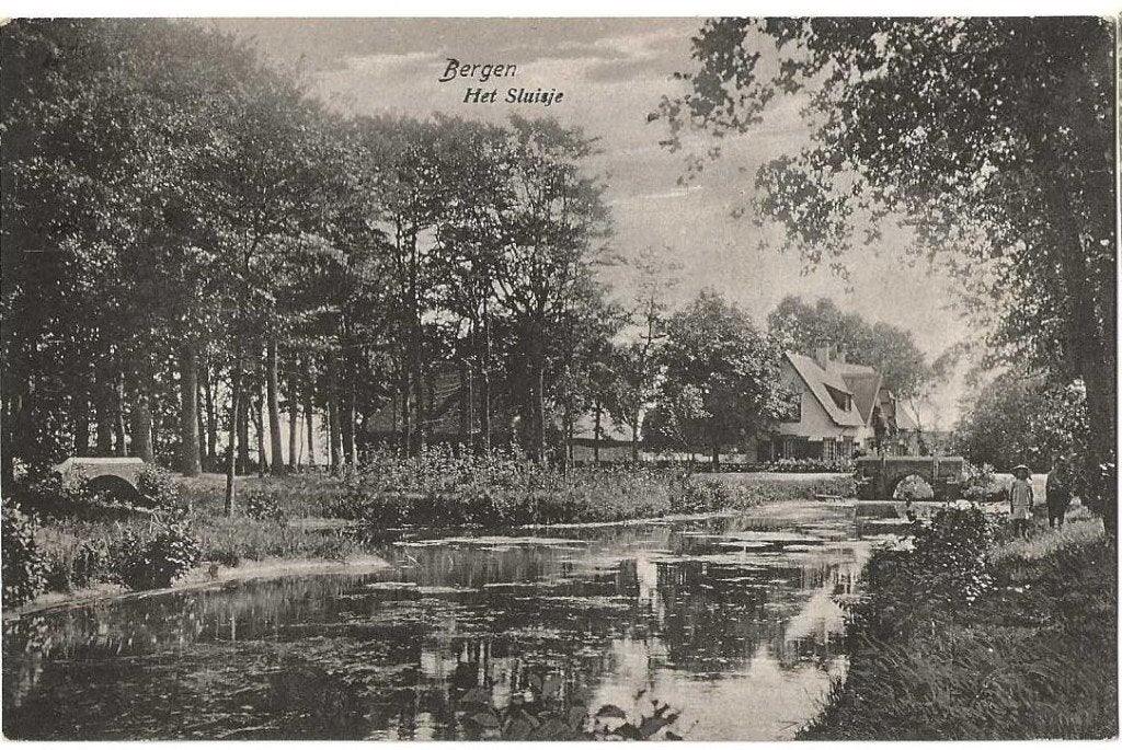Jt27-334  Bergen, Verzenden, 1920 tot 1940, Gelopen, Noord-Holland