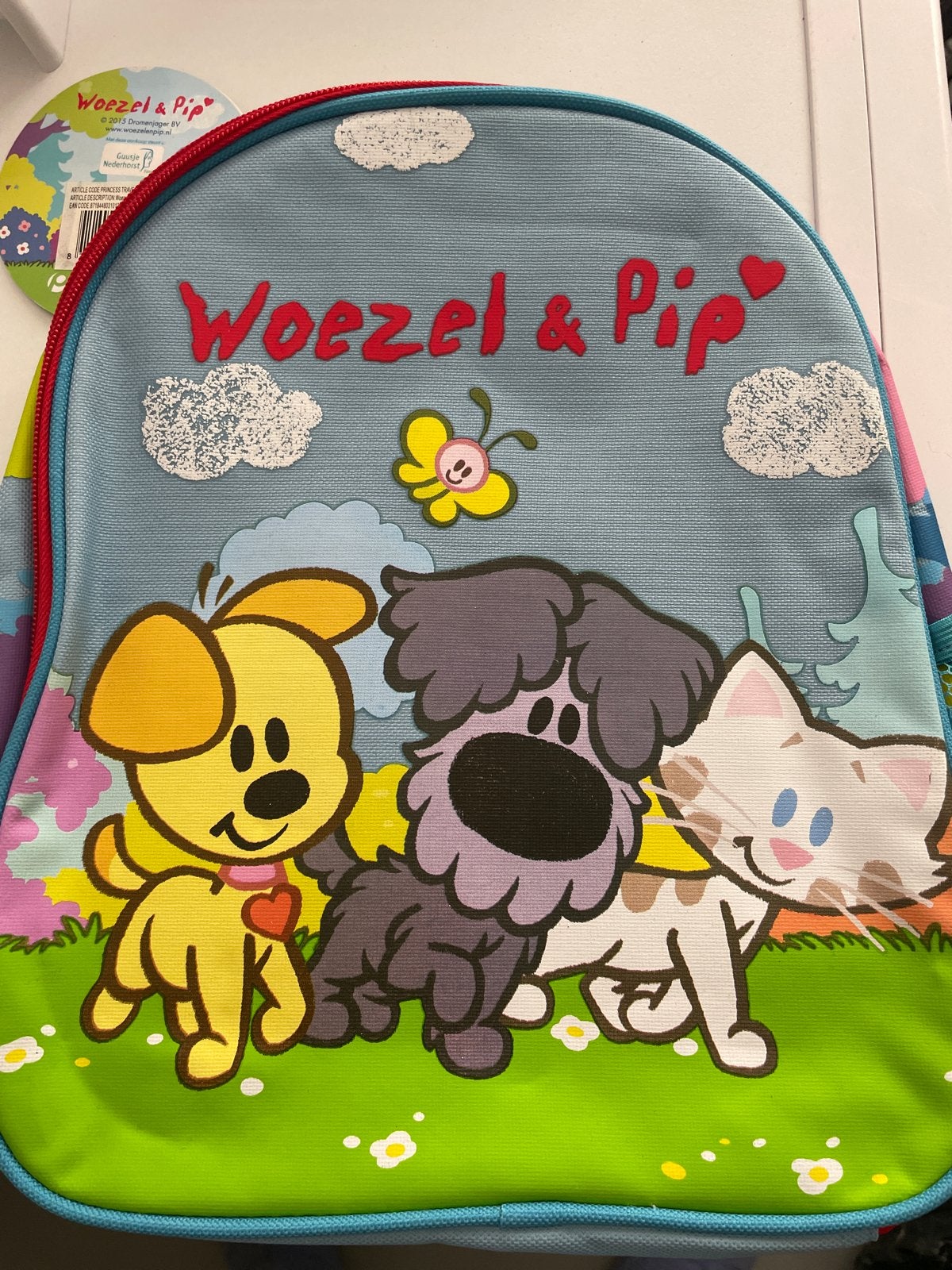 Nieuwe Woezel en Pip rugtas / rugzak voor kinderen, Nieuw, Ophalen of Verzenden, 30 tot 40 cm, Minder dan 30 cm