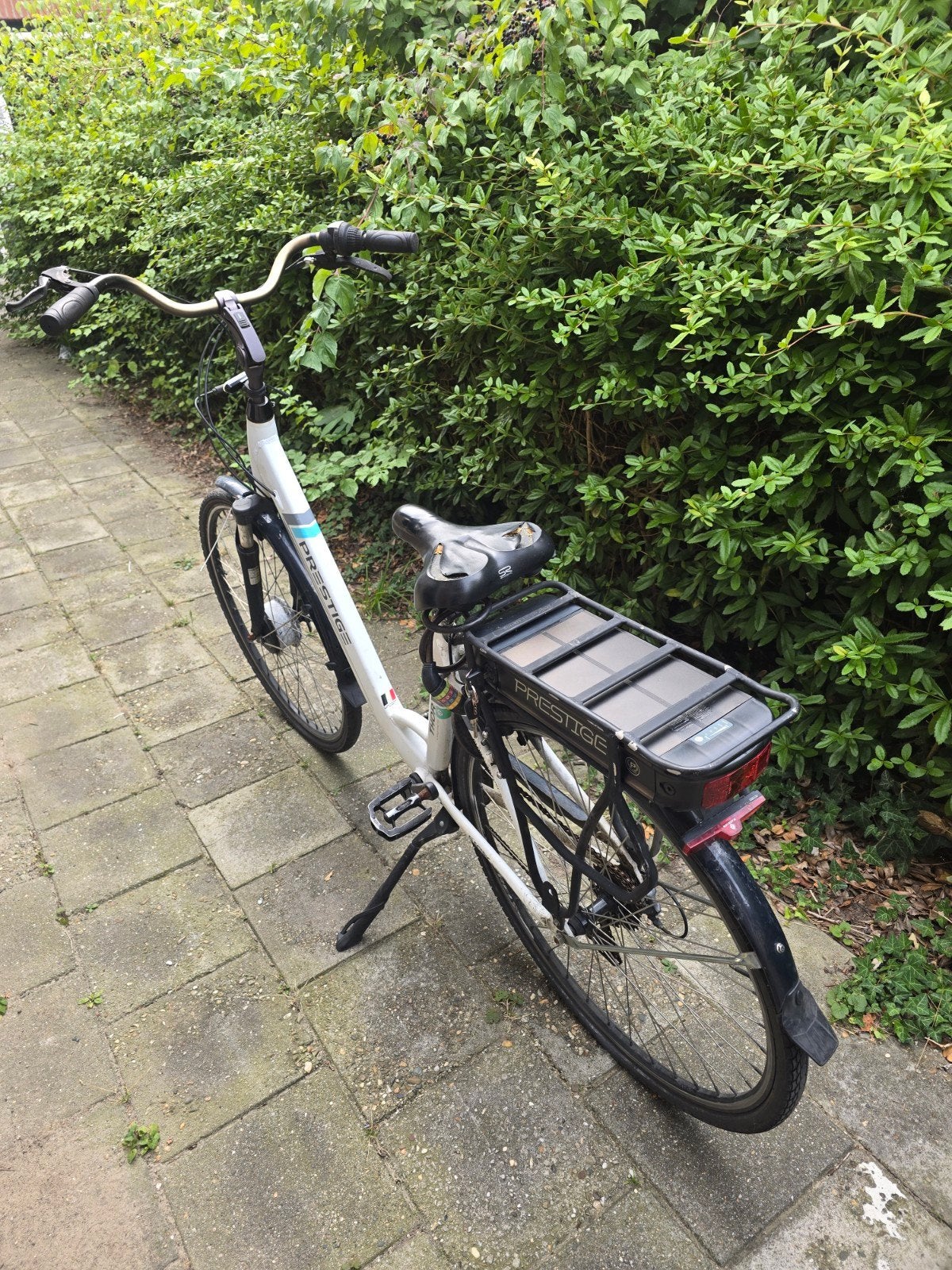 Prestige elektrische fiets zonder display, Ophalen