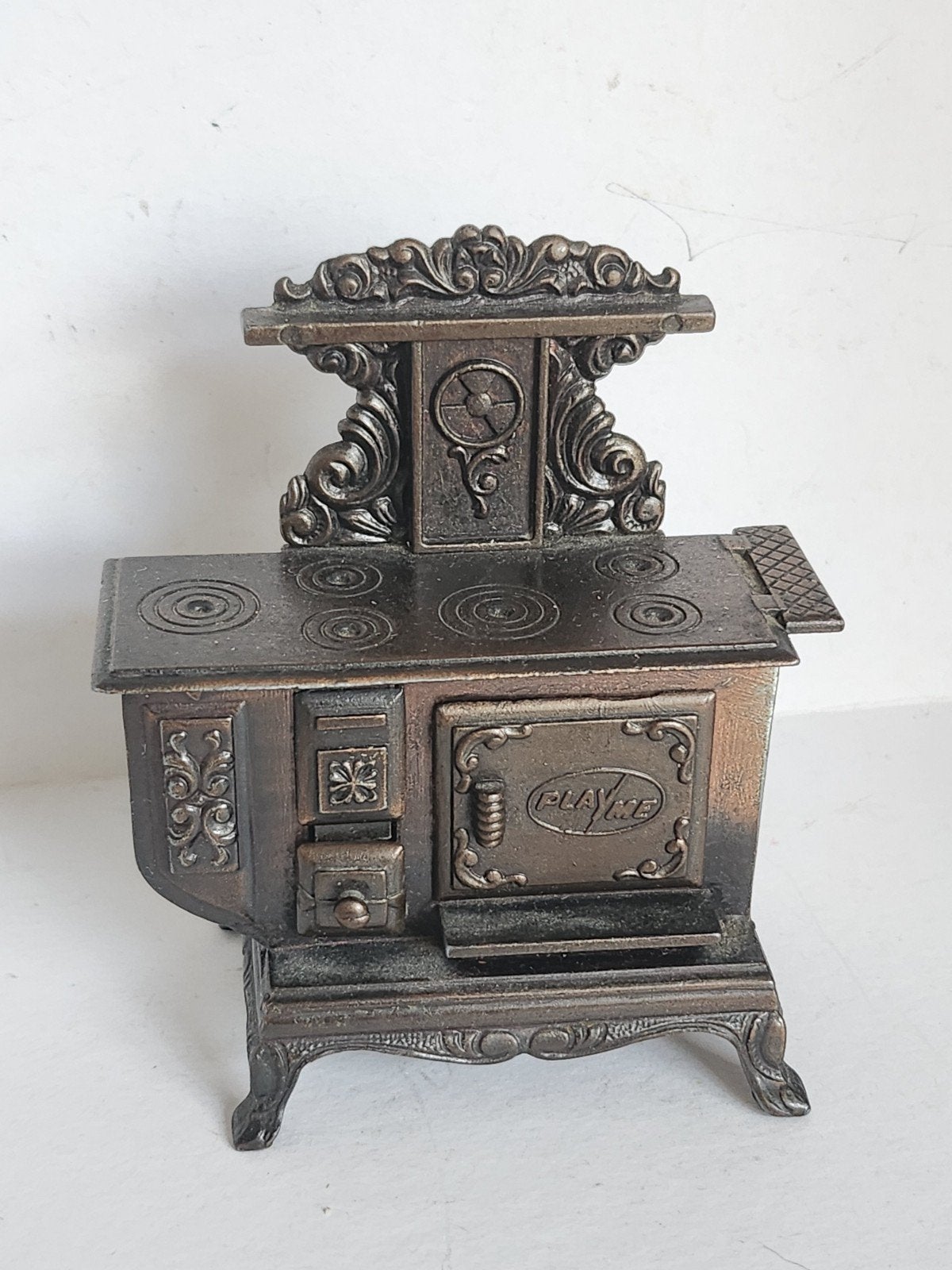 Metalen miniatuur kookeiland puntenslijper, Ophalen of Verzenden, Gebruikt, Metaal
