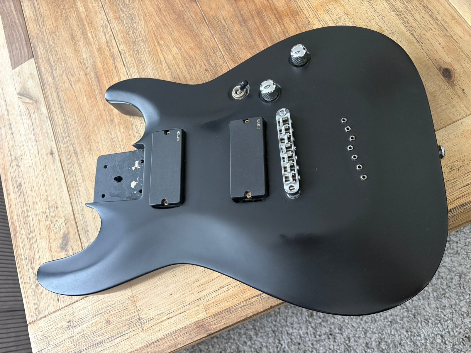Schecter conpleet body 7 strings, Ophalen of Verzenden, Zo goed als nieuw, Elektrische gitaar