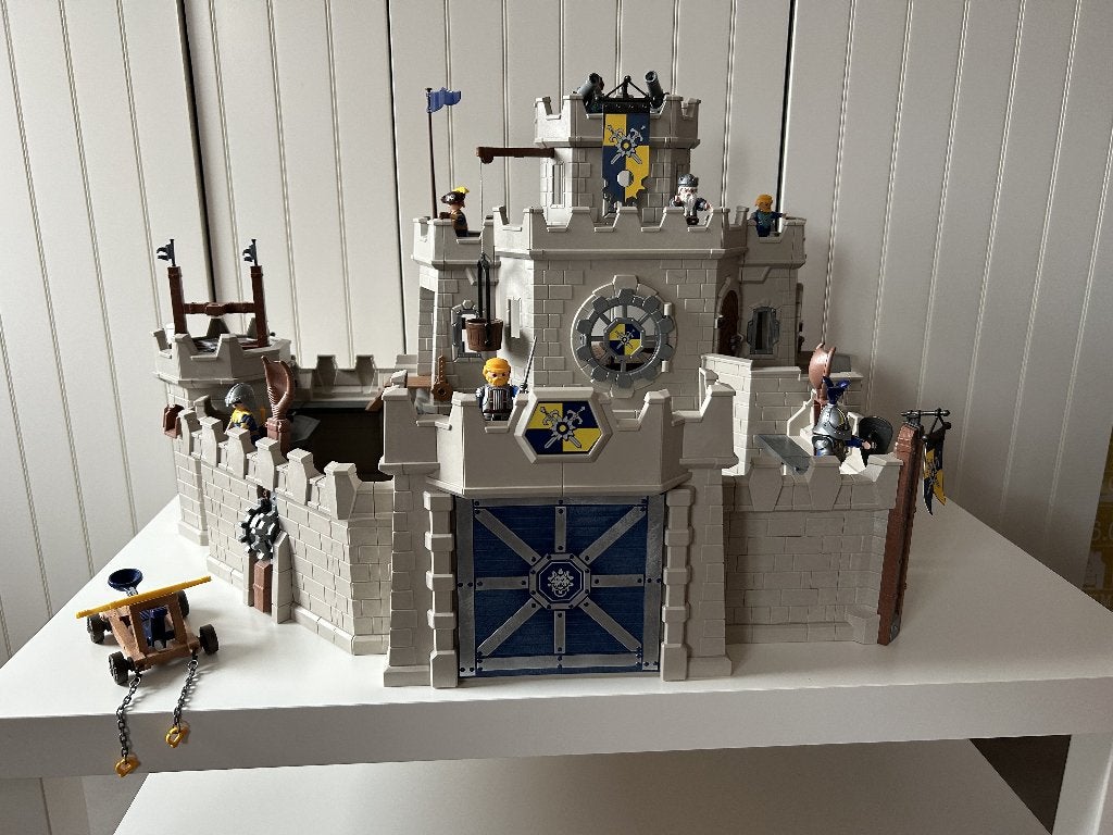 Playmobil Kasteel Novelmore 70220 met ridders, Ophalen, Complete set, Zo goed als nieuw, Kasteel/Fort