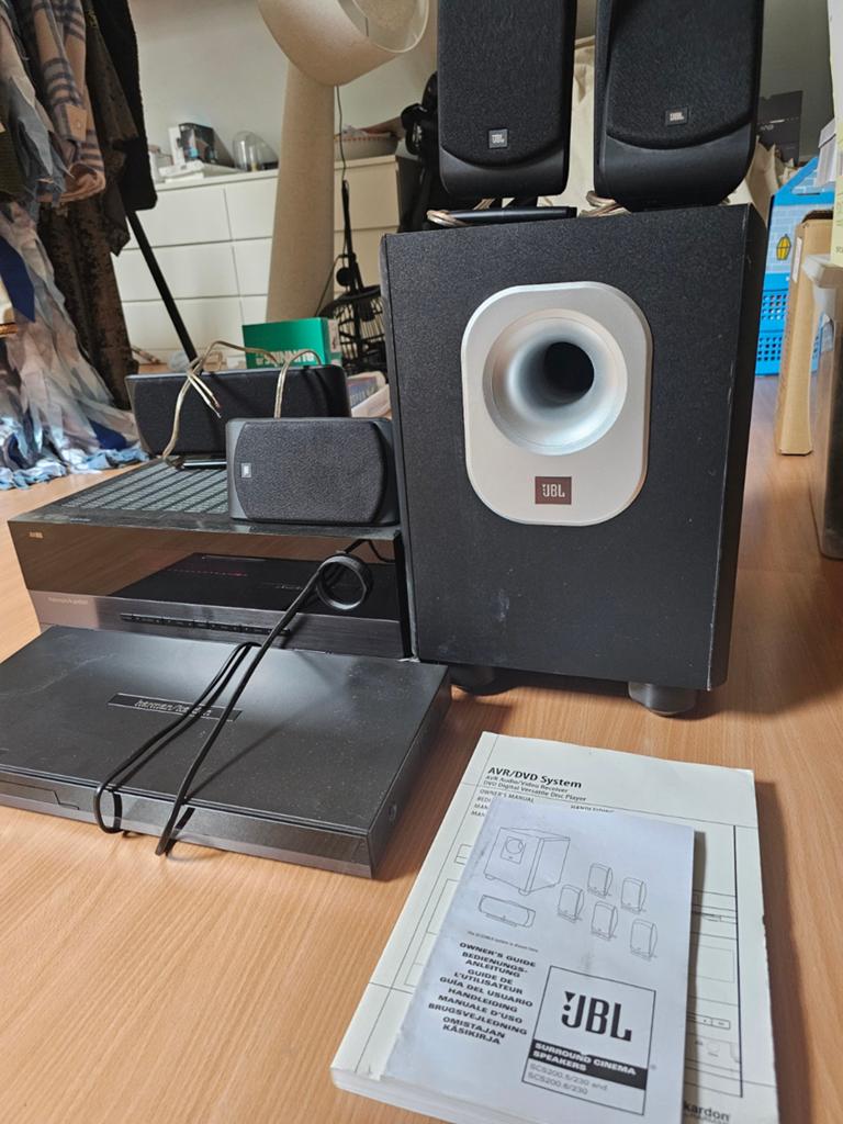 JBL surround cinema speakers, 70 watt of meer, Zo goed als nieuw, Overige spelers, Ophalen