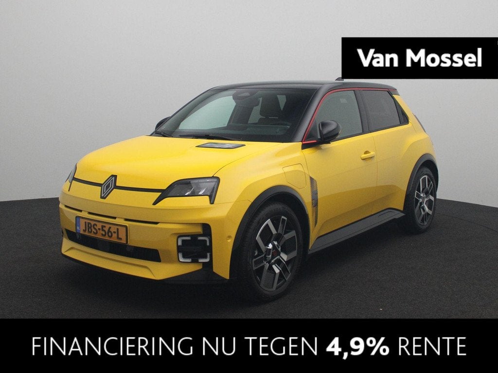 Renault 5 iconic cinq 150 pk comfort range | Demo | Pack saf, Auto's, Renault, Stof, 150 pk, Automatische klimaatregeling, 500 kg