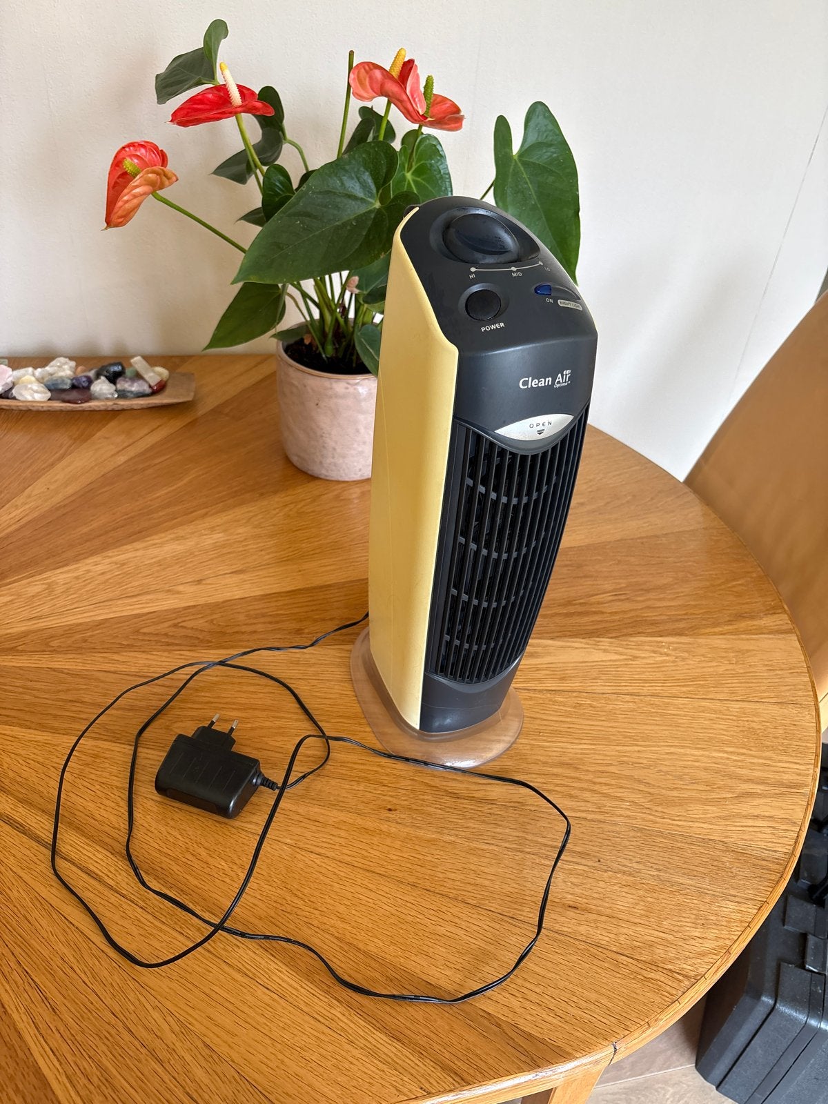 Clean Air luchtreiniger met nachtlampje, Witgoed en Apparatuur, Ophalen, Gebruikt, Luchtreiniger