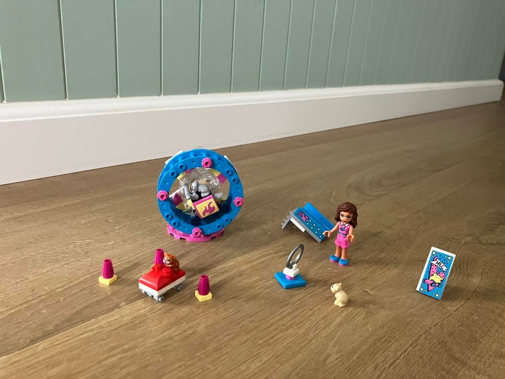Lego friends hamsterspeelplaats 41383, Lego, Friends, Ophalen of Verzenden, Zo goed als nieuw