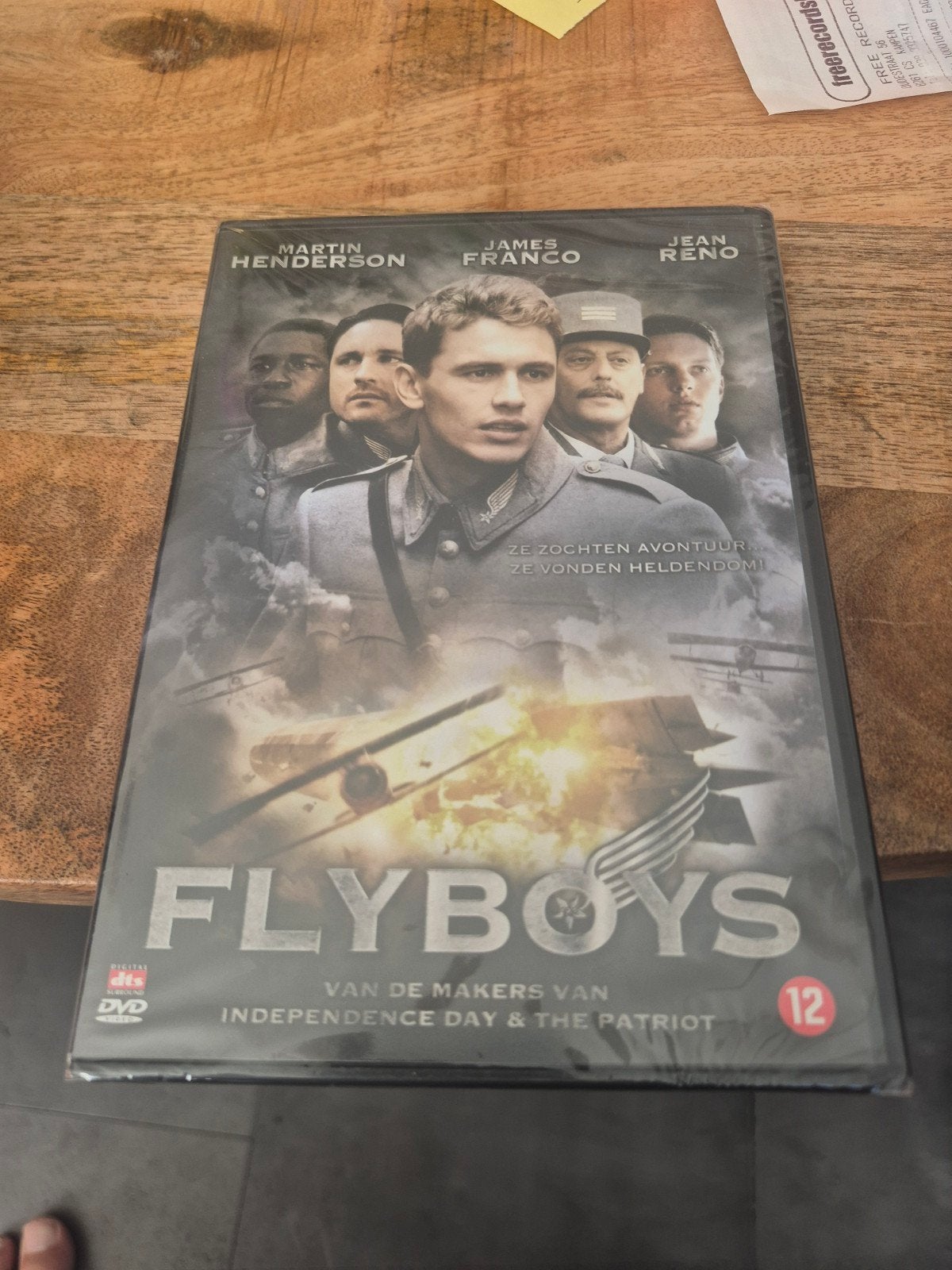 Flyboys DVD - Nieuw in folie, Engels, Nederlands, Nieuw in verpakking, Vanaf 12 jaar