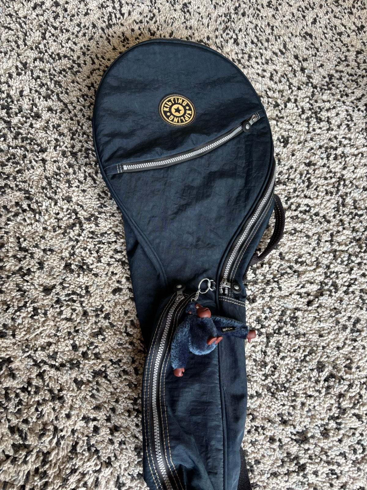 Vintage kipling double ace tennistas true blue rare, 40 cm of meer, Kipling, Ophalen of Verzenden, Zo goed als nieuw