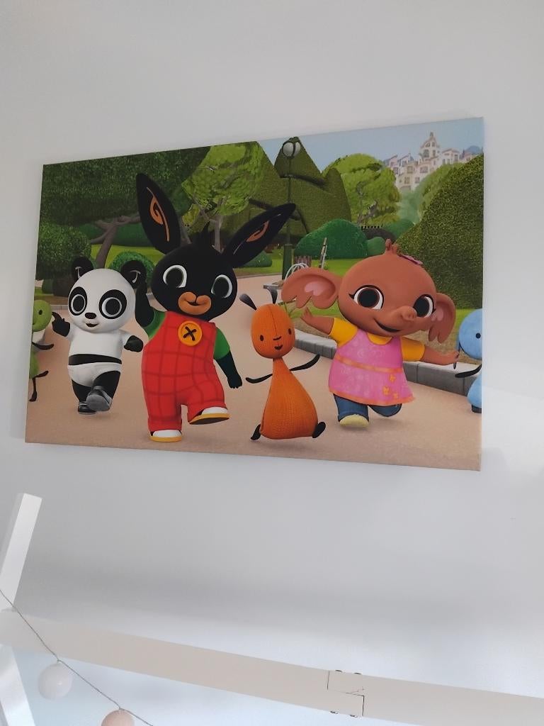 Foto Bing op Canvas, Ophalen, Zo goed als nieuw, Schilderij, 100 tot 125 cm