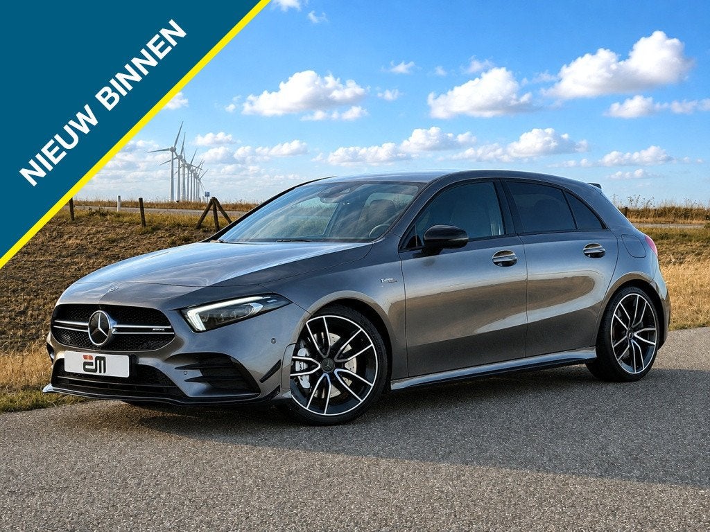 Mercedes-benz A-klasse AMG 35 Aero pack Sportstoel Memory 36, Auto's, Automaat, Gebruikt, 4 cilinders, 2000 kg