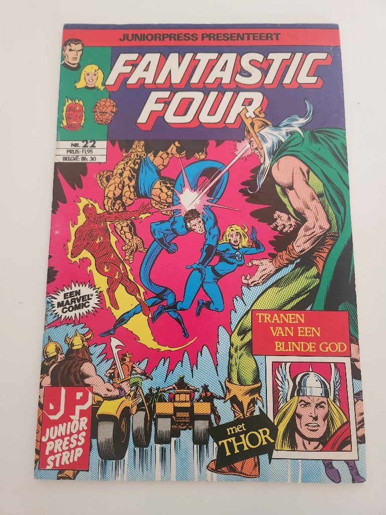 Fantastic Four - 22 - 1981, Gelezen, Europa, Ophalen of Verzenden, Meerdere comics