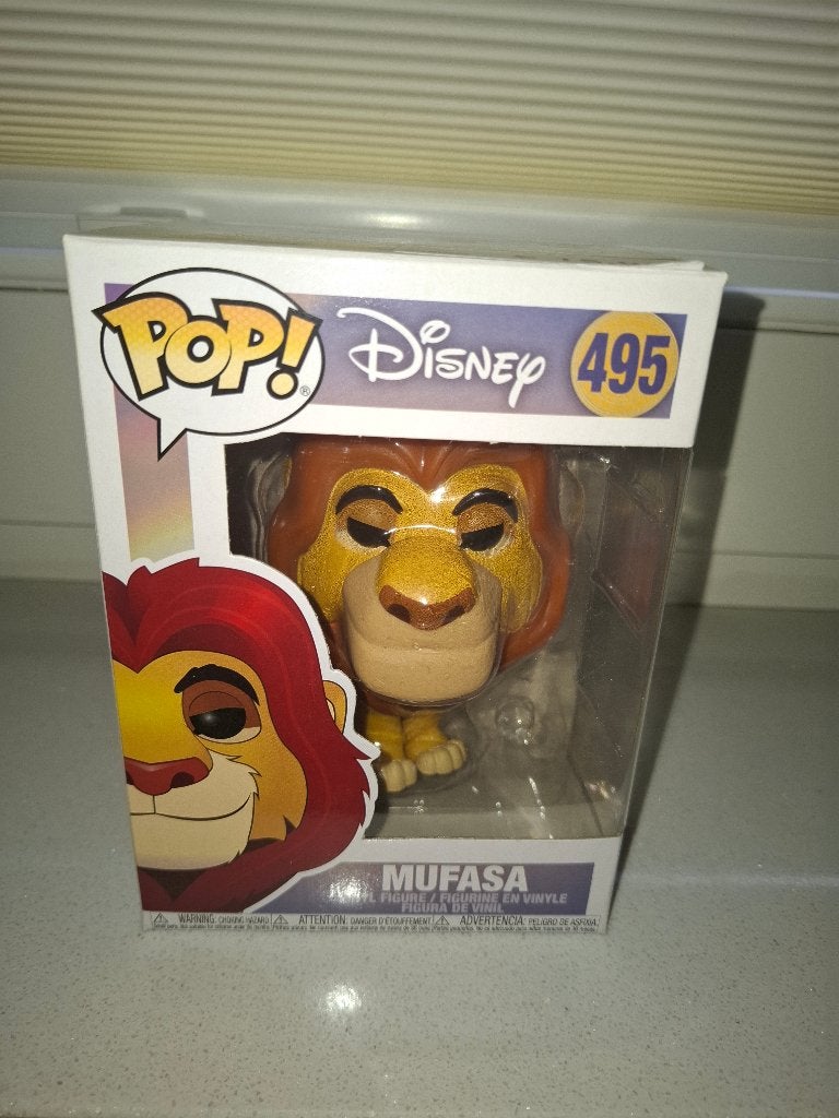 Funko Pop The Lion King Mufasa., Verzamelen, Ophalen of Verzenden, Zo goed als nieuw
