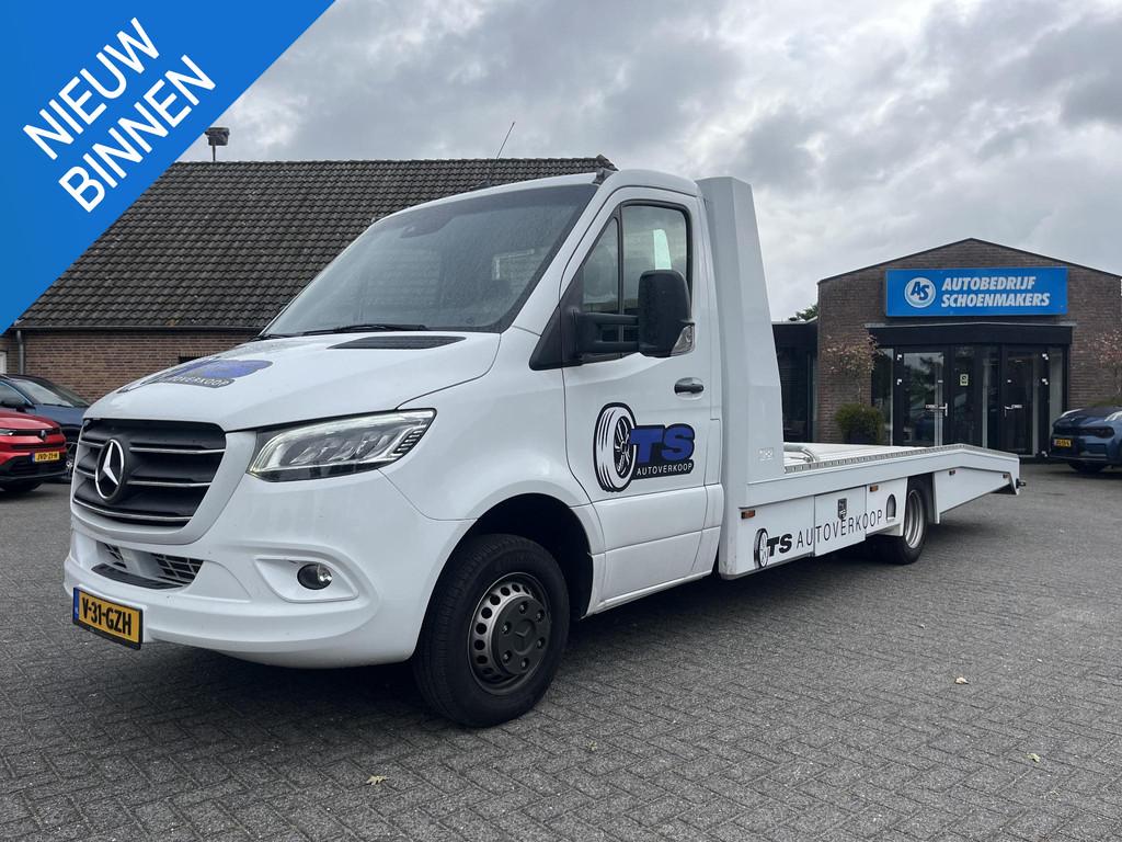 Mercedes-Benz Sprinter 1.9 CDI oprijwagen extra lang + Dubbe, Auto's, Bestelauto's, Bedrijf, Te koop, ABS, Airconditioning, Alarm
