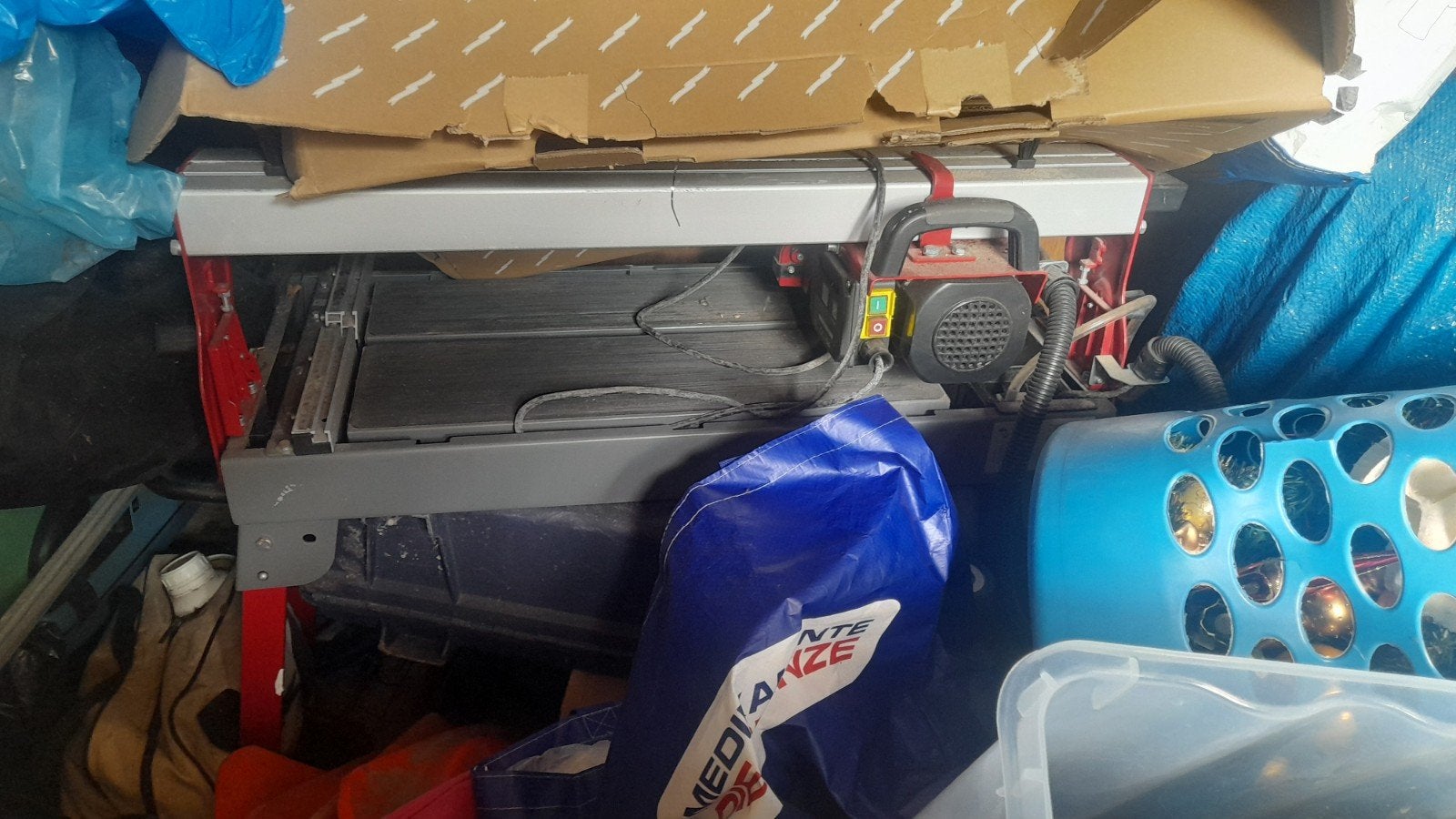 Zaagtafel voor tegels - Nauwelijks gebruikt, Doe-het-zelf en Verbouw, Gereedschap | Zaagmachines, Ophalen, Zo goed als nieuw, Overige typen
