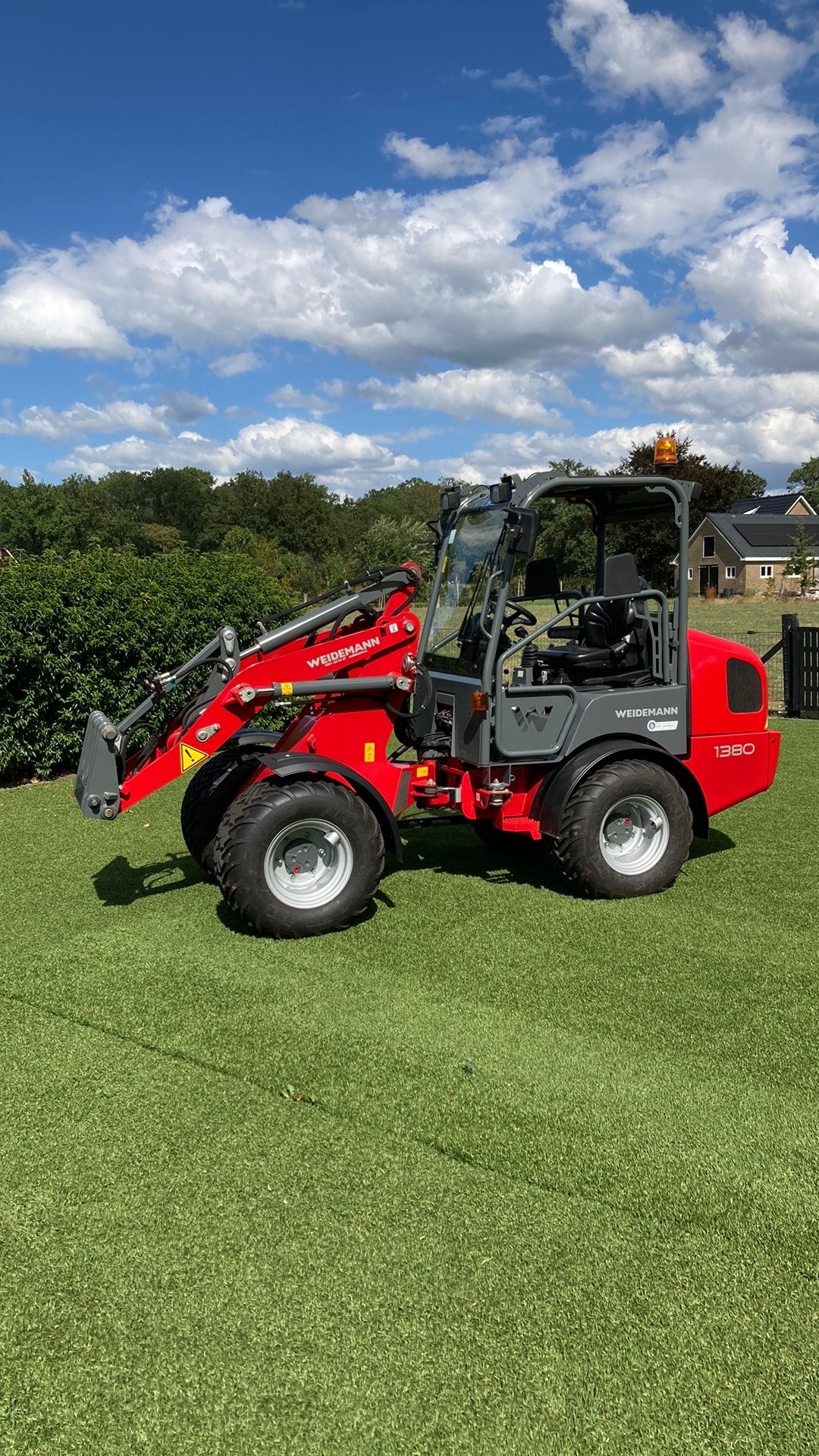 Weidemann shovel , wiellader, type 1380,  nieuwstaat, Ophalen, Transport