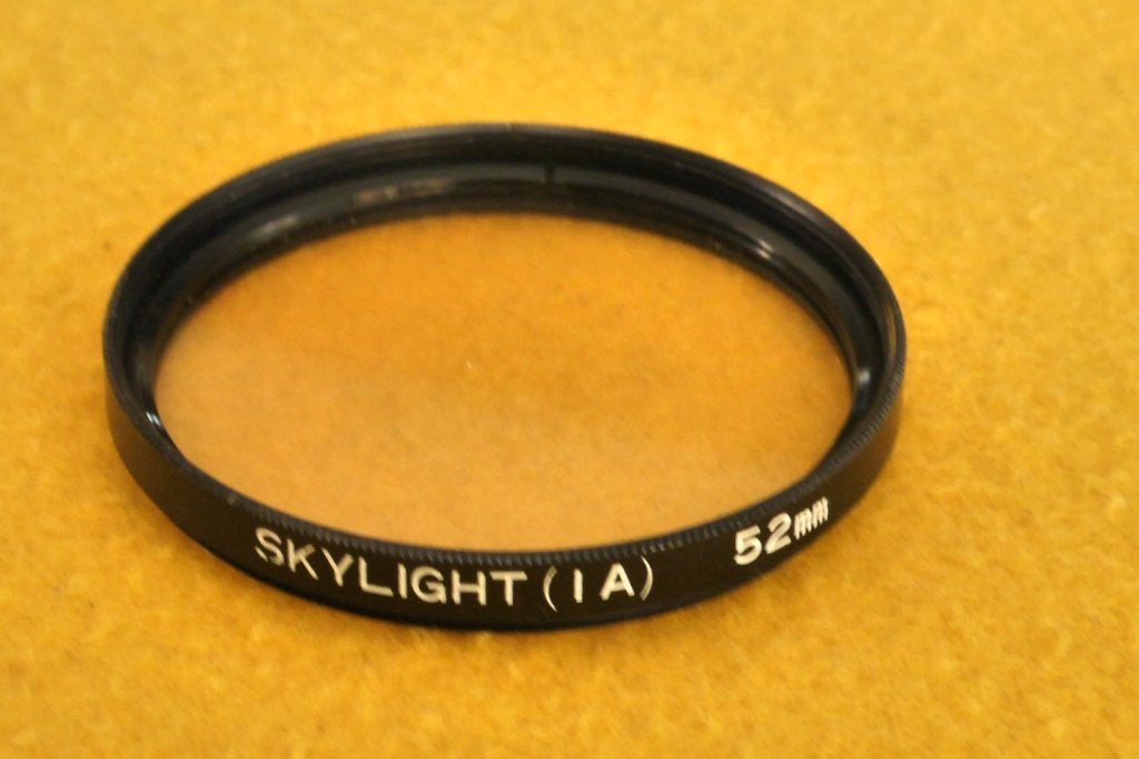Skylight filter 52 mm, Ophalen of Verzenden, 50 tot 60 mm, Overige typen