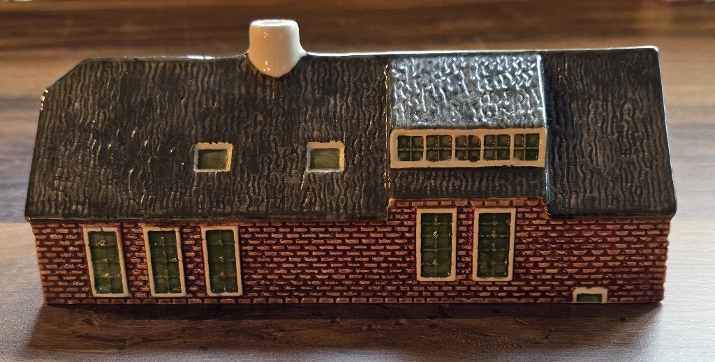 miniatuur Boerderij 1899 keramiek Goedewaagen geschilderd, Ophalen of Verzenden