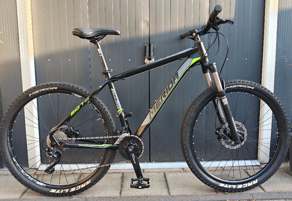 MERIDA Big Seven 500 Disc ~ShimanoXT~RockShox~ ZGAN✅, Fietsen en Brommers, Ophalen, Hardtail, Heren, Zo goed als nieuw