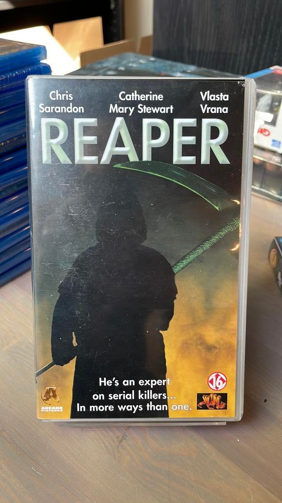 Reaper 1998 VHS Horror, Vanaf 16 jaar, Ophalen of Verzenden, Zo goed als nieuw, Horror