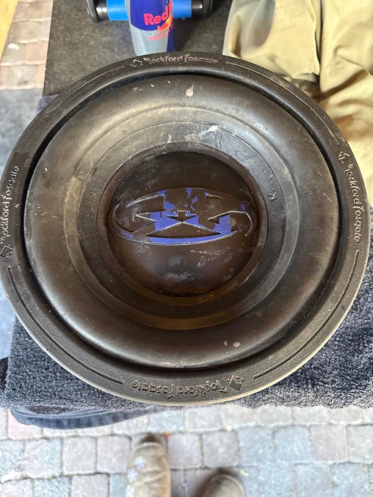 Rockford Fosgate Punch subwoofer 1000 Watt, Auto diversen, Autospeakers, Ophalen of Verzenden, Gebruikt