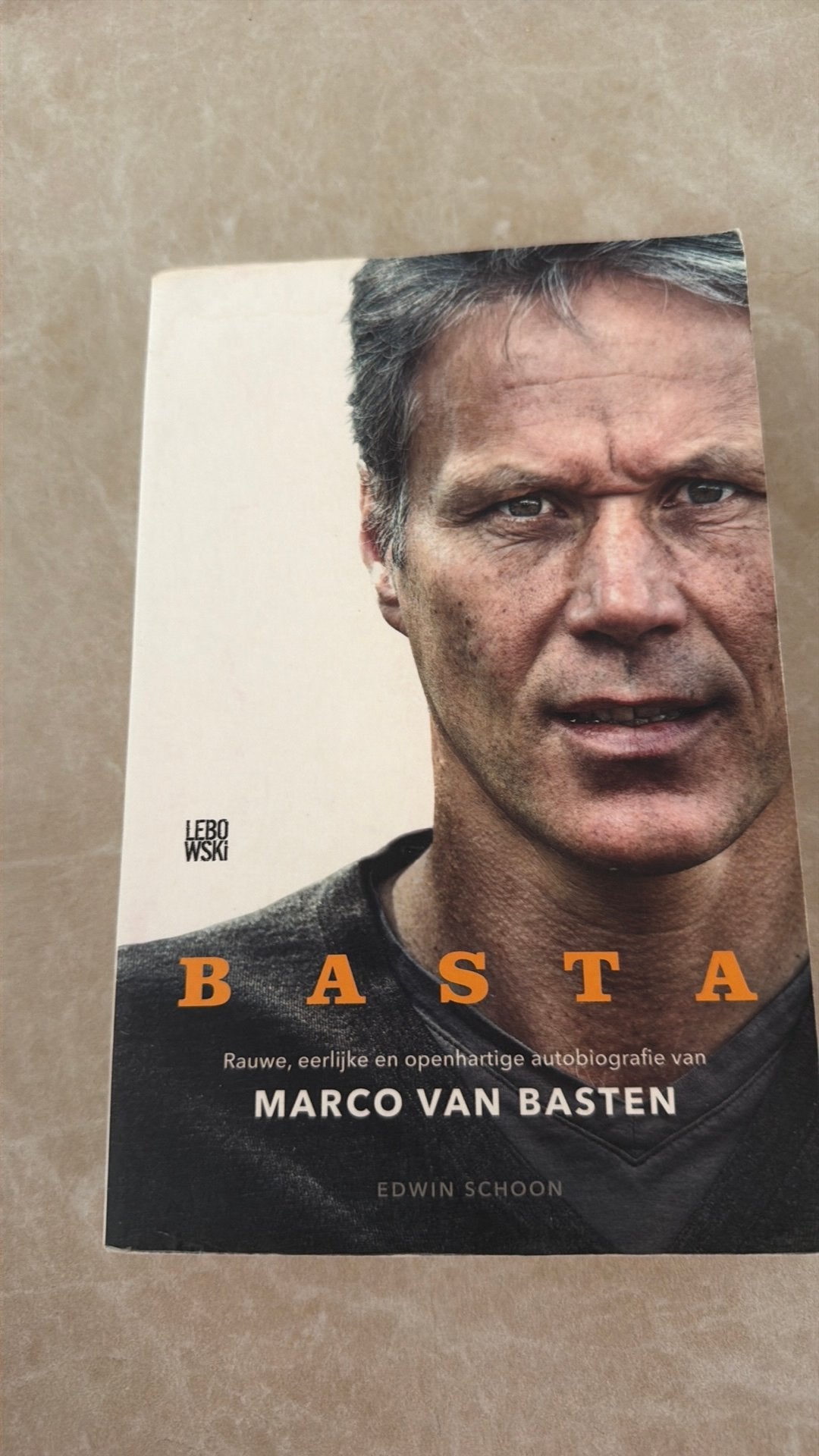 Edwin Schoon - BASTA, Gelezen, Ophalen of Verzenden, Edwin Schoon, Sport