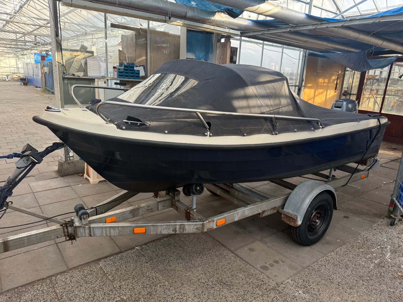 Sunrice 4:30 Yamaha 15 pk 4stroke met of zonder trailer, Watersport en Boten, Overige merken, Gebruikt, 15 pk, Buitenboordmotor