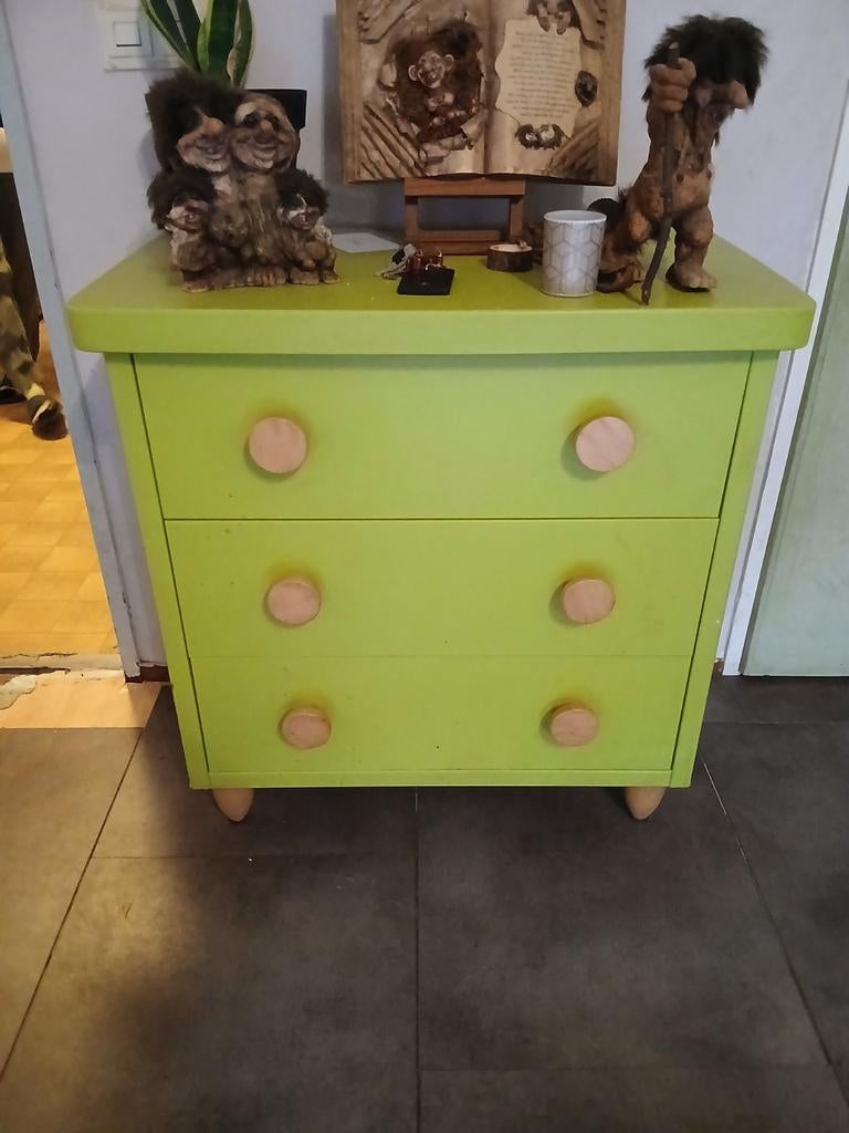Lade kast, Huis en Inrichting, Kasten | Ladekasten, Ophalen, Gebruikt, 50 tot 100 cm, 3 of 4 laden