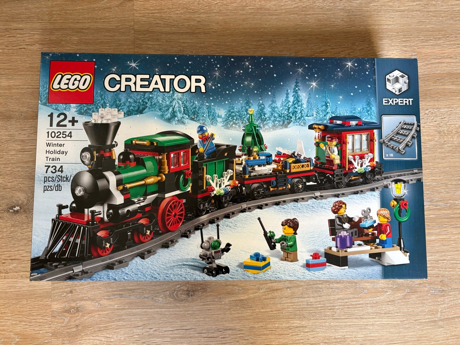 LEGO Creator Expert 10254 Winter Holiday Train, Kinderen en Baby's, Lego, Nieuw, Ophalen of Verzenden, Ongeopend/sealed