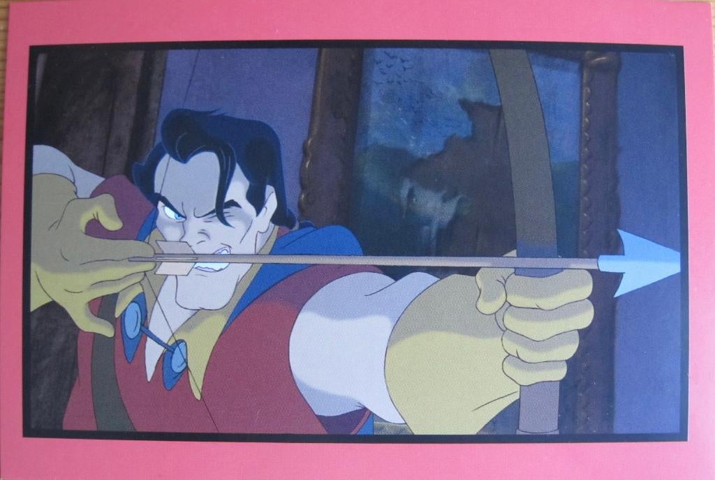 ansichtkaart Beauty and the beast - 1991, Verzenden, 1980 tot heden, Gelopen, Overige thema's