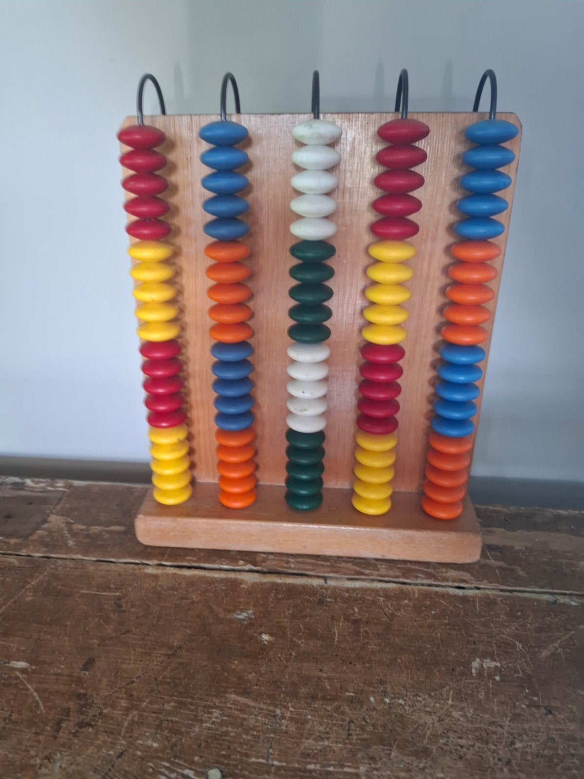 vintage telraam, Ophalen, Gebruikt