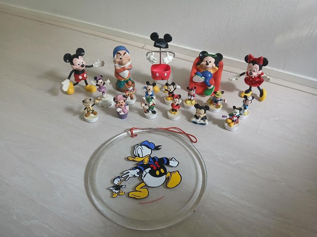 Disneypakket, Verzamelen, Disney, Zo goed als nieuw, Beeldje of Figuurtje, Mickey Mouse, Ophalen of Verzenden