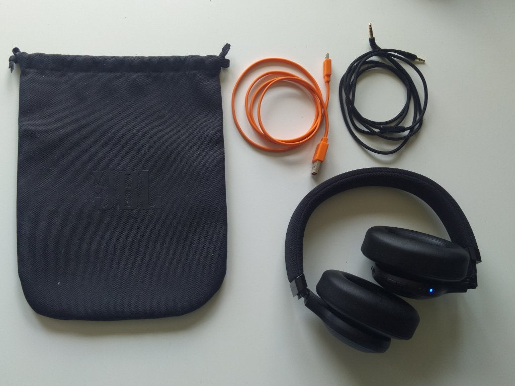 JBL-koptelefoon met ruisonderdrukking, deels kapot, Audio, Tv en Foto, Koptelefoons, Gebruikt, JBL, On-ear, Ophalen of Verzenden