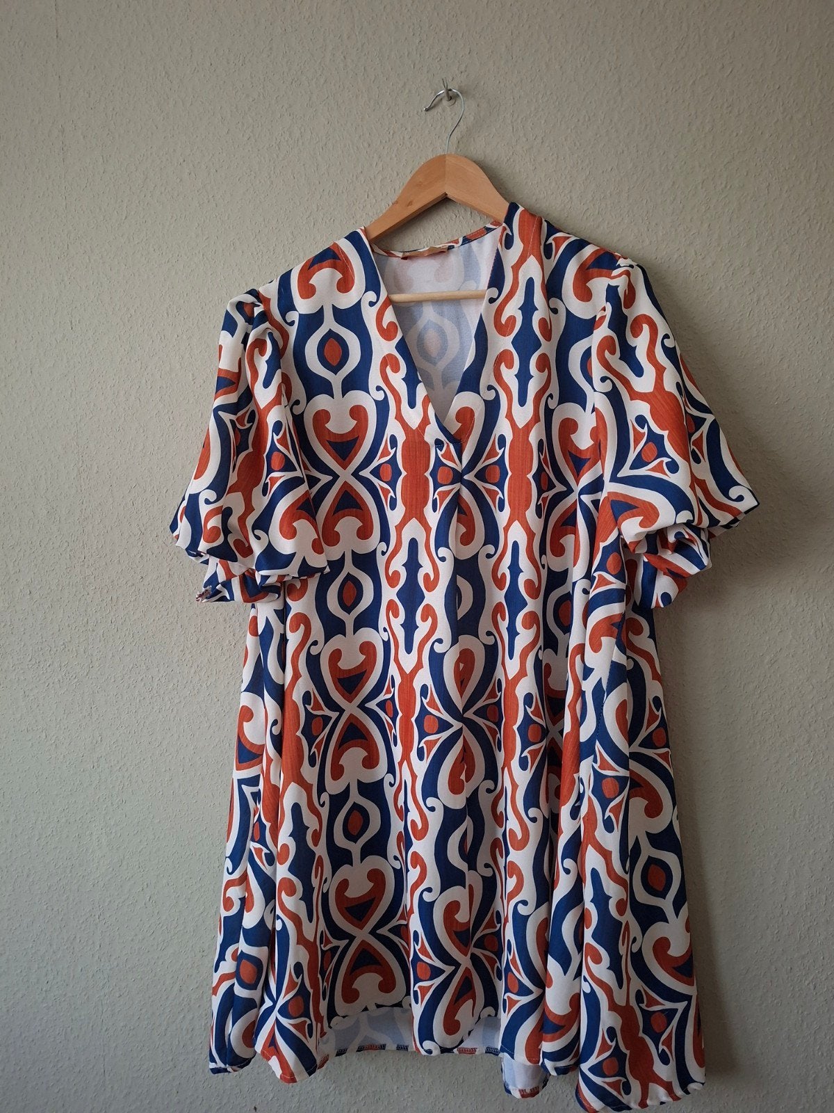 Tuniek met opvallende print, Meerkleurig, Maat 46/48 (XL) of groter, Nieuw, Ophalen of Verzenden
