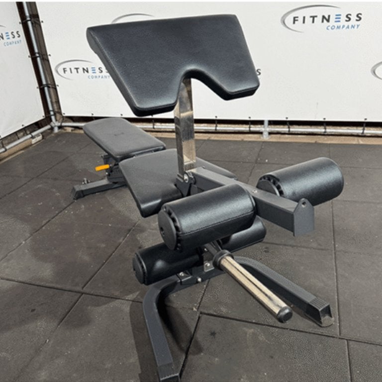 GymFit – Multi Bench – All in 1 + Bicep Curl, Ophalen of Verzenden, Zo goed als nieuw, Armen, Fitnessbank