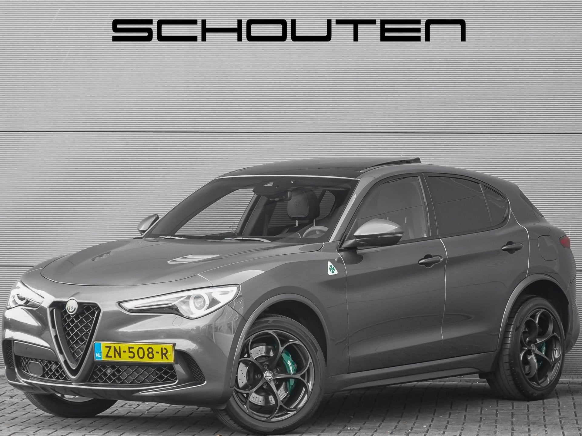 Alfa Romeo Stelvio 2.9 V6 AWD Quadrifoglio Pano H&K Carbon A, Auto's, Automaat, 12 maanden, Gebruikt, 510 pk