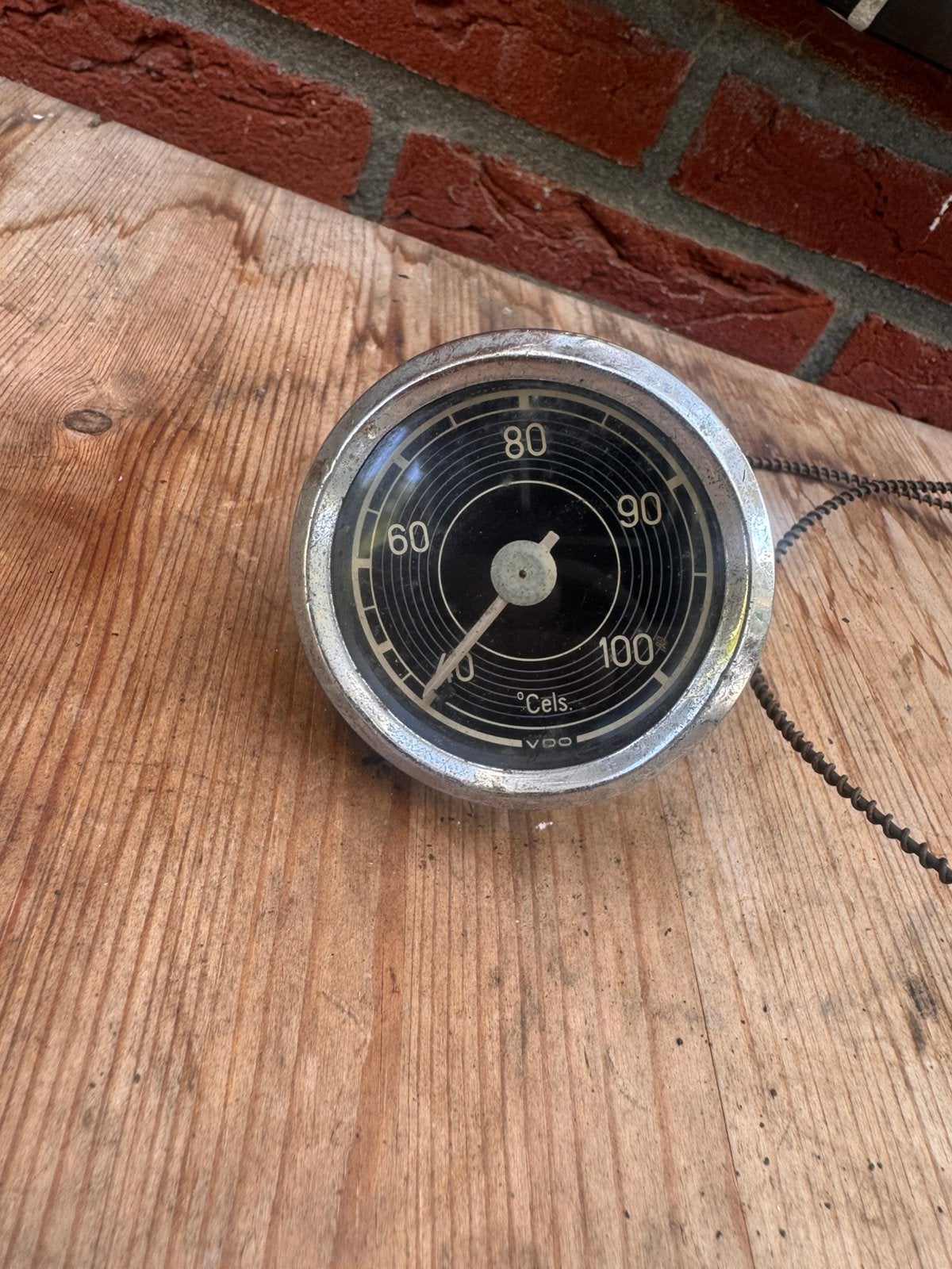 VDO thermostaat tempratuurmeter oldtimer porsche mercedes sl, Ophalen of Verzenden, Nieuw, Volkswagen