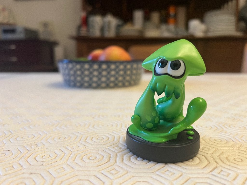 Inkling-inktvis-amiibo, Ophalen of Verzenden, Zo goed als nieuw