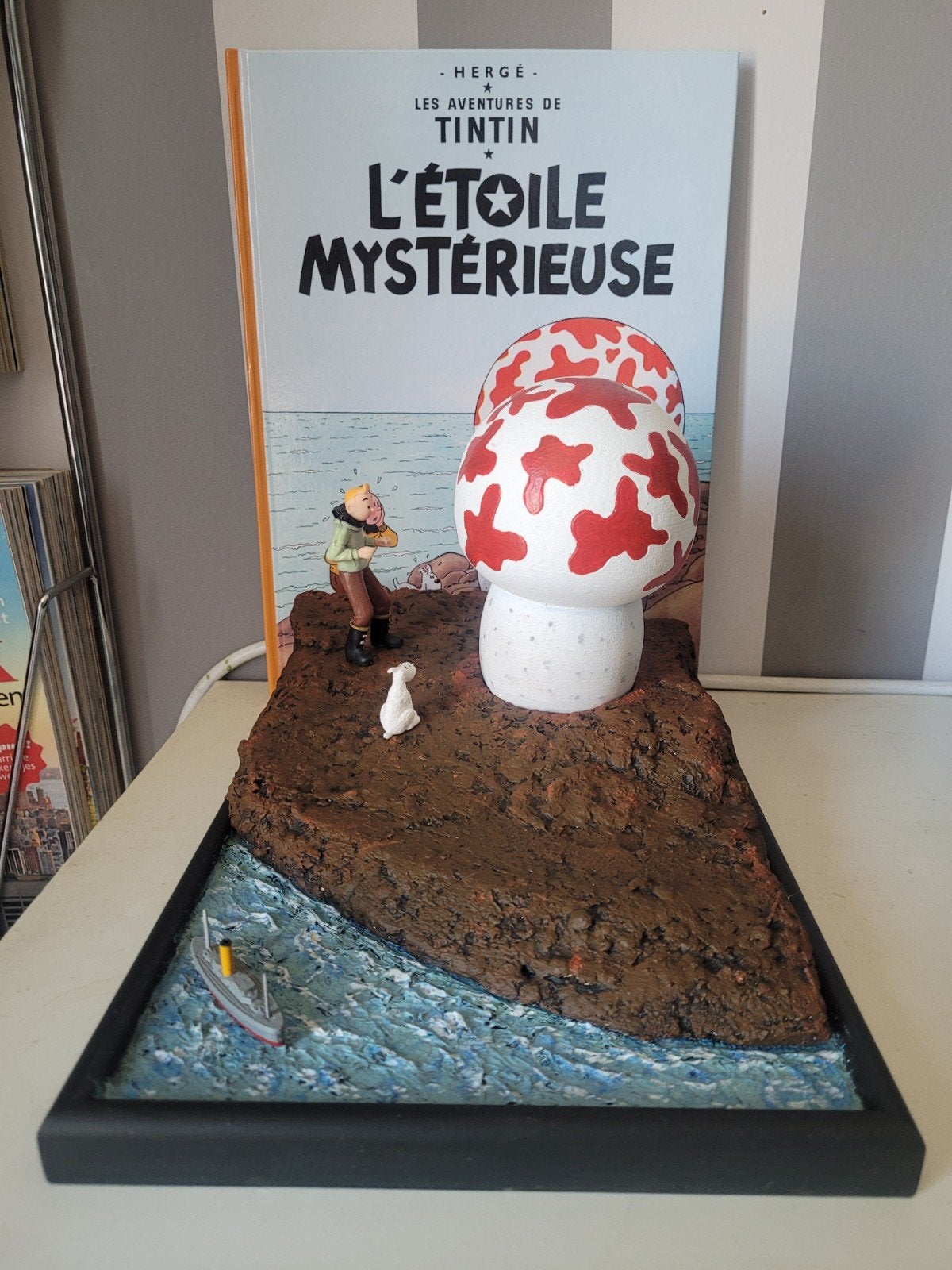 Kuifje diorama's, Ophalen of Verzenden, Kuifje, Nieuw, Beeldje of Figuurtje