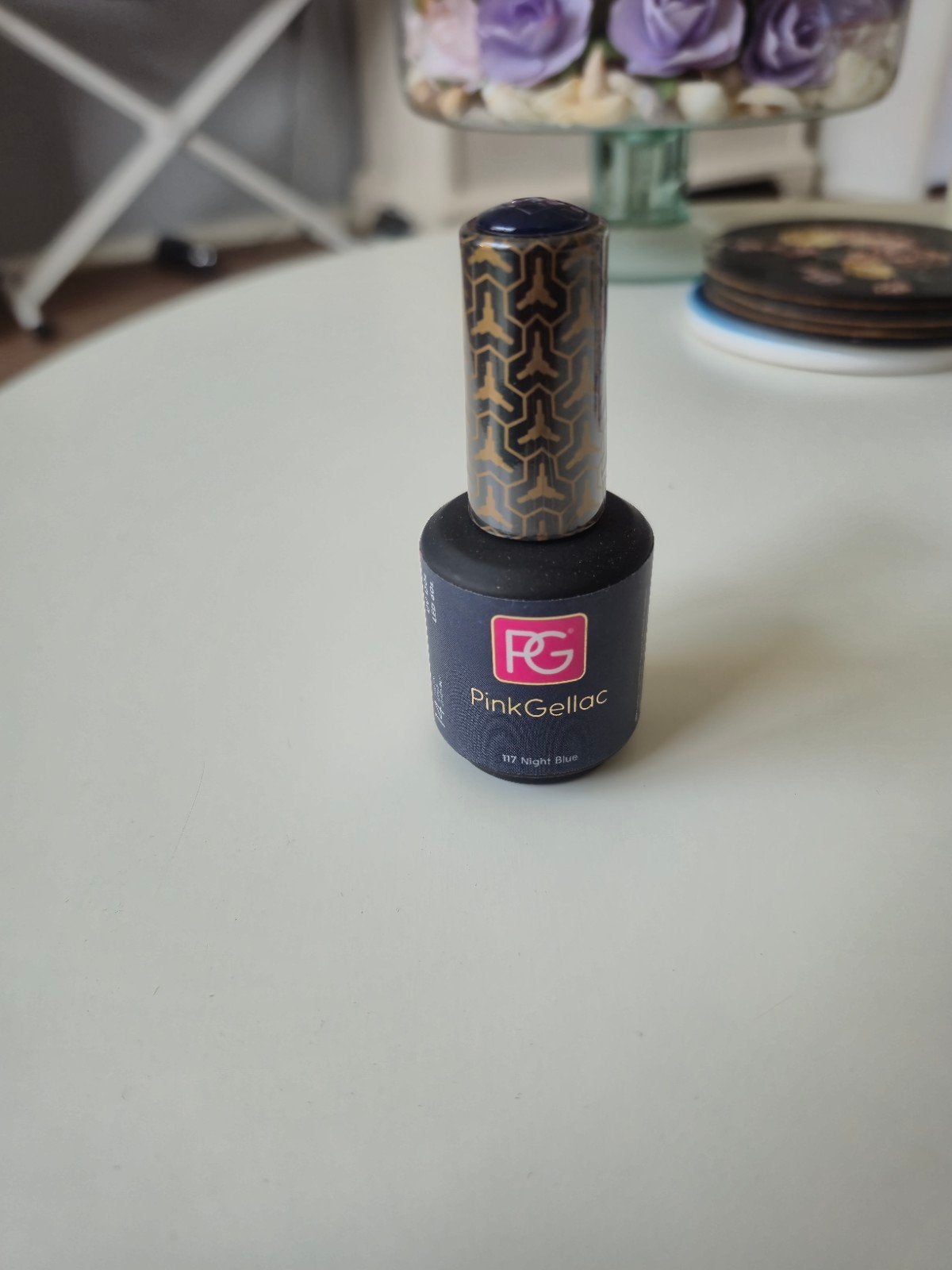 PinkGellac gellak 117 Night Blue, Blauw, Nieuw, Ophalen of Verzenden, Handen en Nagels