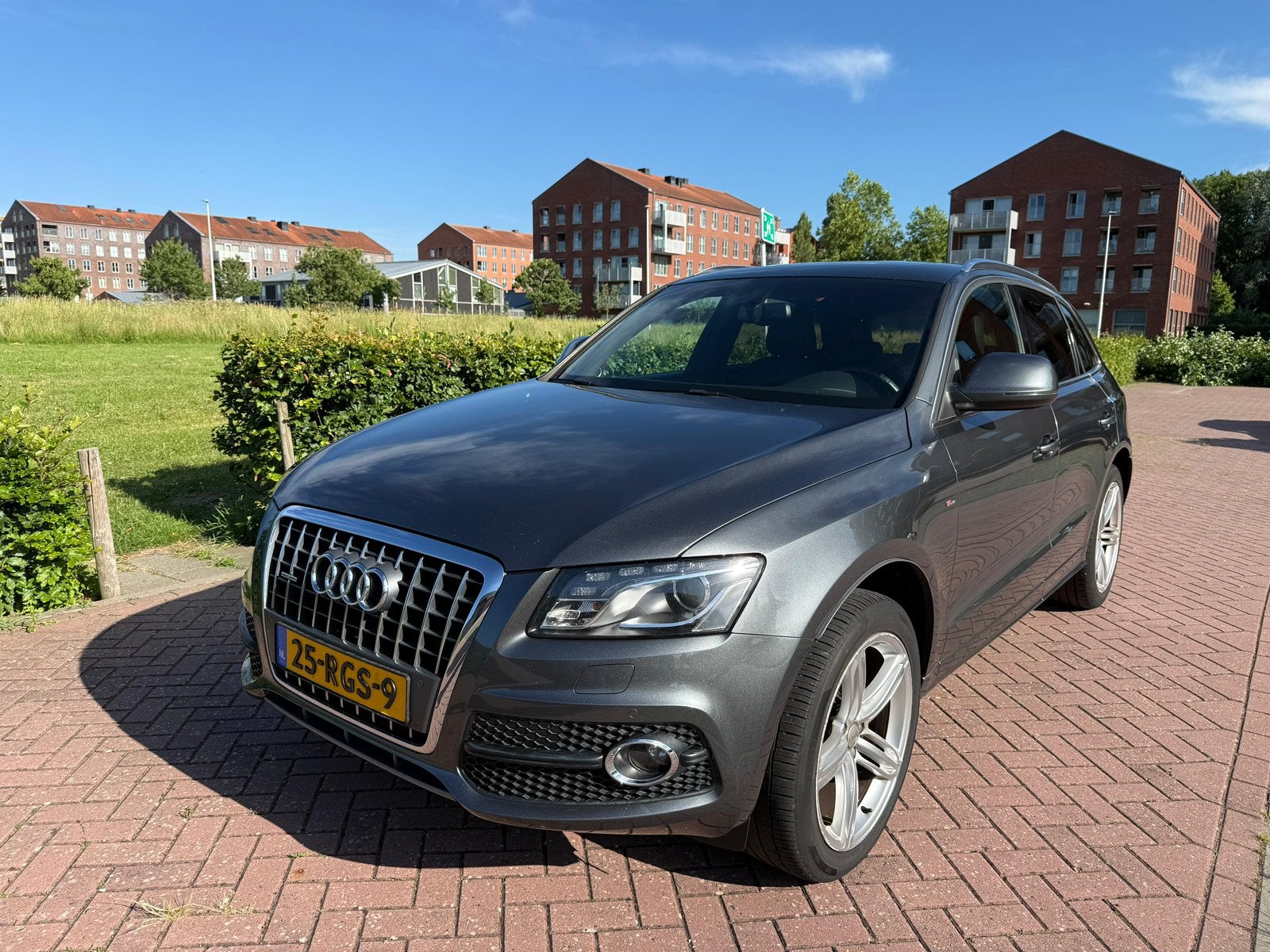 Audi Q5 2.0 Tfsi Quattro S-tronic 2011 Grijs, Auto's, Audi, Automaat, 1730 kg, Zwart, 4 cilinders